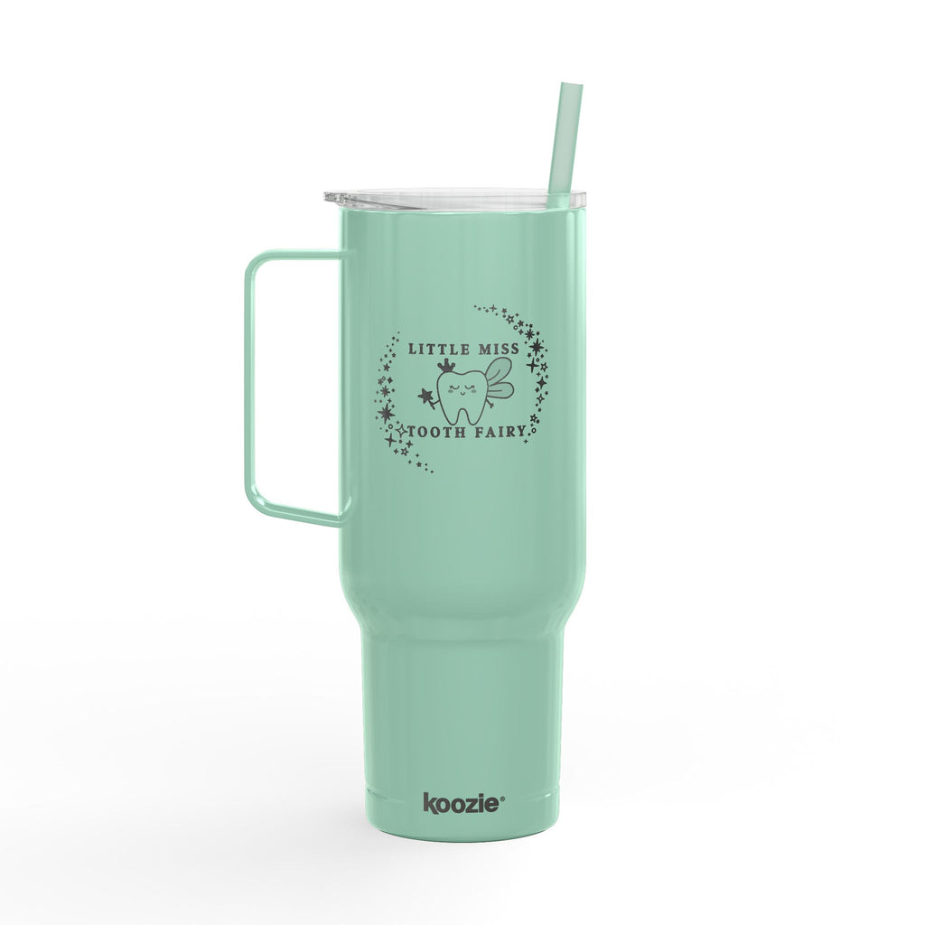 Little Miss Tooth Fairy Tumbler | 40oz Insulated Engraved Tumbler with Lid