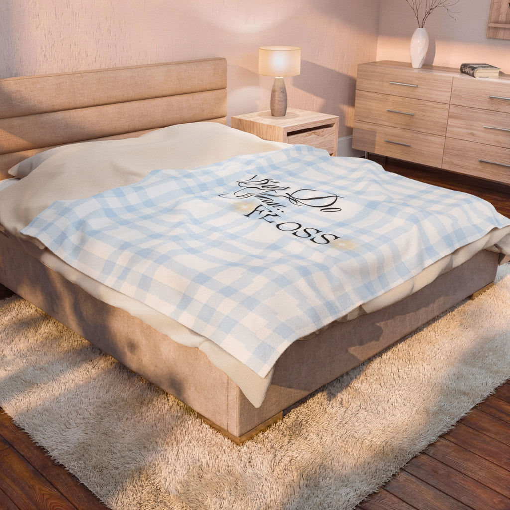 Dental Plush Blanket | Dental Office Throw