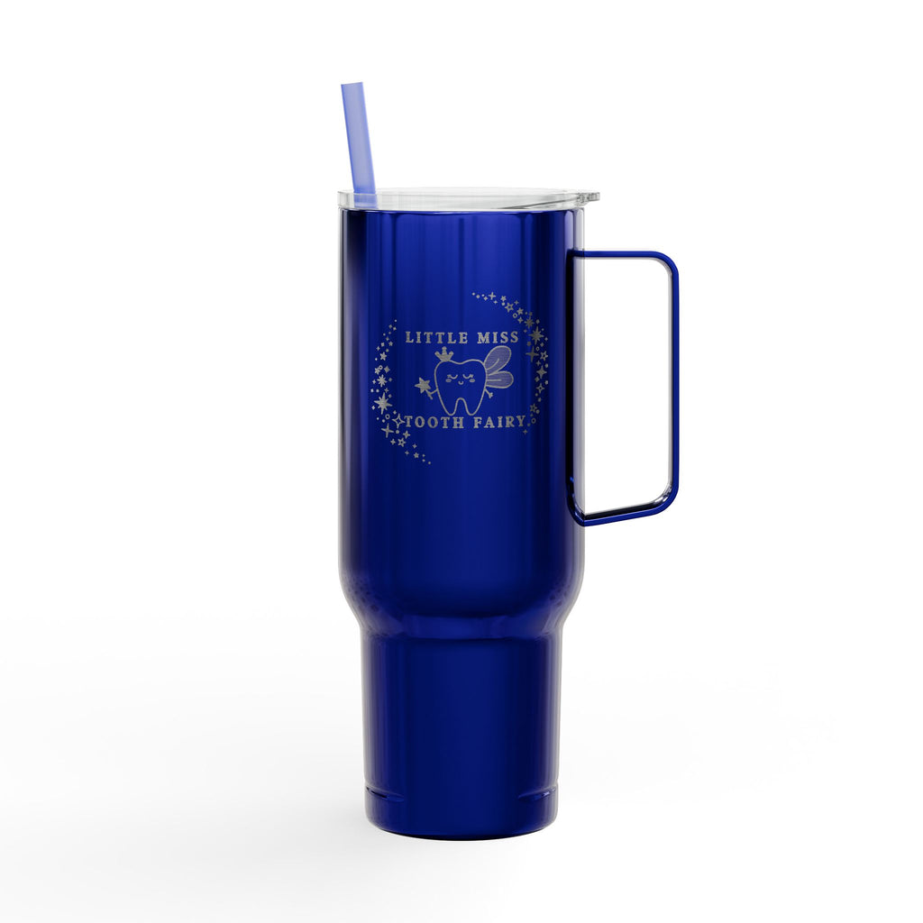 Little Miss Tooth Fairy Tumbler | 40oz Insulated Engraved Tumbler with Lid