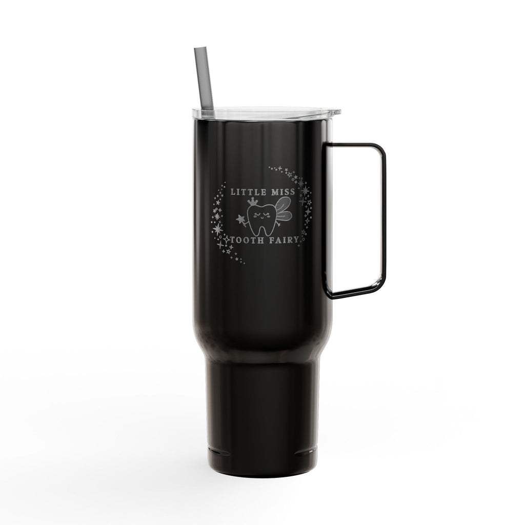 Little Miss Tooth Fairy Tumbler | 40oz Insulated Engraved Tumbler with Lid